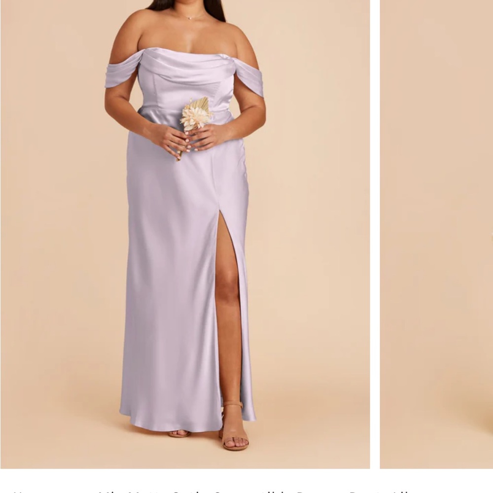 Mia Convertible Bridesmaid Dress- Lilac in Matte Satin